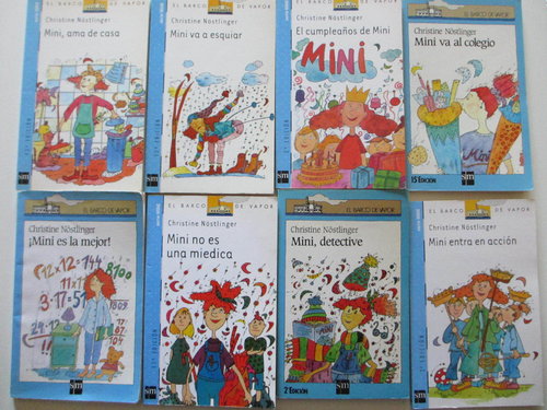 Pack 8 libros serie Mini de Christine Nöstlinger (7 años) DESCATALOGADO