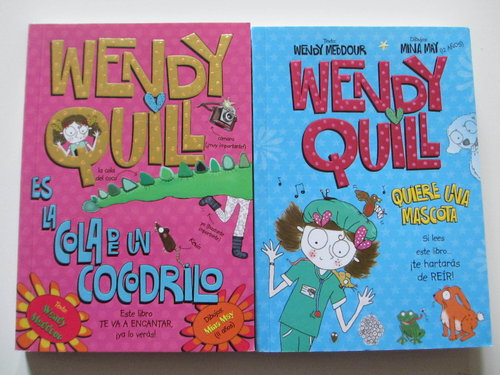 Pack 2 primeros títulos: Wendy Quill DESCATALOGADO