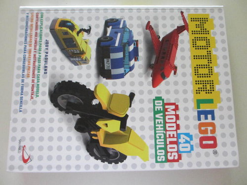 Motor Lego. 40 modelos de vehículos DESCATALOGADO