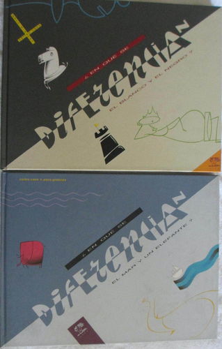 Colección 2 libros Aura: "En que se diferencian"