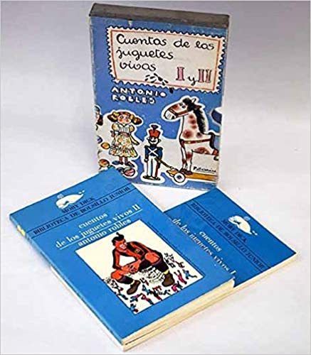 CAJA Cuentos de los juguetes vivos. 1 y 2 - 1ª ed.1977 - Antonio Robles, Premio Nac. Literatura