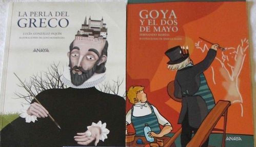 Pack 2 libros pintores Anaya: Goya + Greco