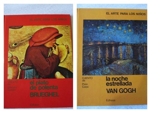 El Arte para los niños: 2 libros, Van Gogh - Brueghel. DESCATALOGADO