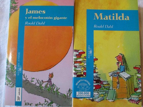 Pack Matilda + James de Roald Dahl