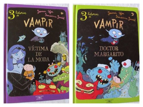 Pack 2 libros colección Historias de Vampir: Volúmen 1 y 2 . DESCATALOGADO