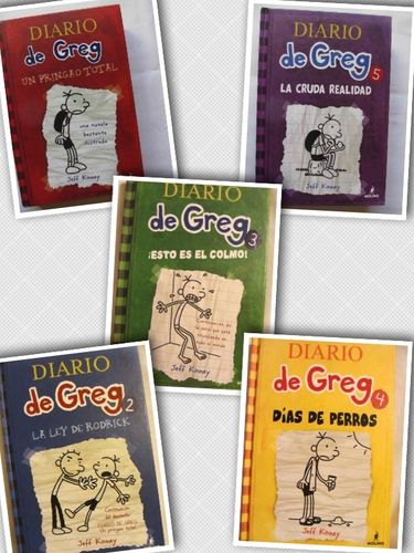 Pack 5 Diario de Greg (1, 2, 3, 4 y 5)