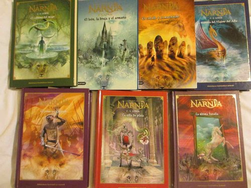 Colección completa 7 volúmenes Crónicas de Narnia