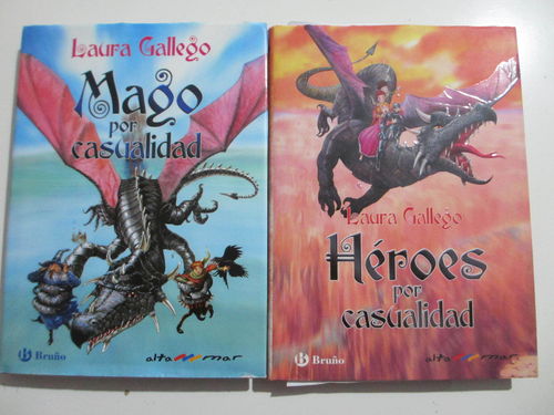 Pack 2 Mago por casualidad y Héroes por casualidad (Laura Gallego)