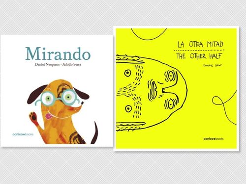 Pack 2 libros de Editorial Canica Books: La Otra Mitad + Mirando