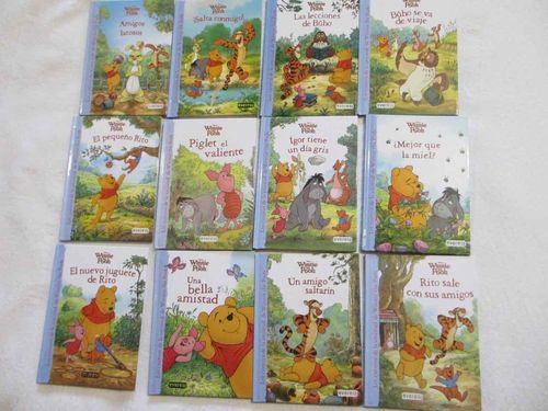 Pack 14 Libros, Formato Mini Tapa dura. Cuentos amistad Winnie The Pooh DESCATALOGADO (1,35€ libro)