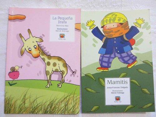 Pack 2 Libros Colección Barba Roja: La pequeña jirafa + Mamitis