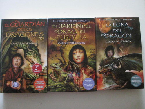 Pack 3 libros El Guardian de los dragones (1, 2 y 3) DESCATALOGADO