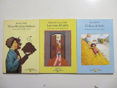Pack 3 libros de la colección DESCATALOGADA AUSTRAL-INFANTIL (De 4 a 7 años)