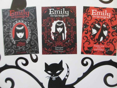 Pack 3 Emily The Strange. Vol. 1, 2 y 3