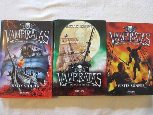 Pack 3 primeros libros serie Vampiratas