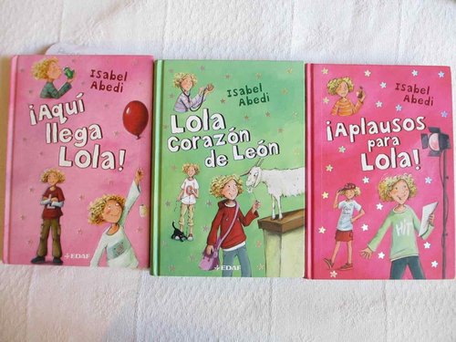 Pack 3 libros de la saga Lola (de Isabel Abedi)