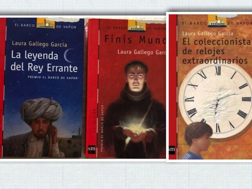 Pack 3 libros Laura Gallego. Premio Barco de Vapor 1998 y 2002