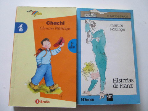 Pack 2 libros Christine Nöstlinger: Historias Franz + Chachi (7-8 años) DESCATALOGADO
