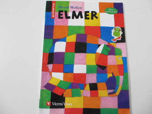 Elmer, (Colección PIÑATA letra manuscrita con actividades, formato 28x20 blanda)