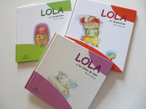 Pack 3 títulos de Lola es... (CON TARA) DESCATALOGADO