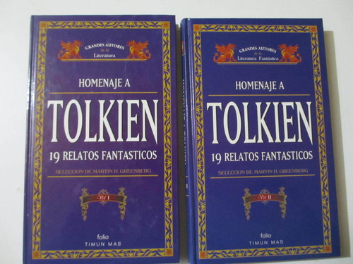 Pack 2 volúmenes Homenaje a Tolkien, 19 + 19 relatos fantásticos DESCATALOGADO