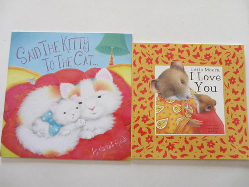 Pack 2 INGLÉS: Said the Kitty to the cat + Little Mouse I Love You
