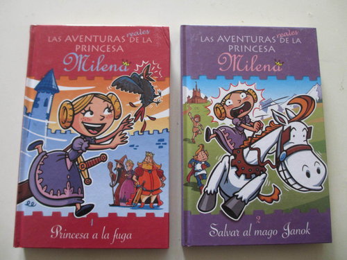 Pack 2 Las aventuras reales de la princesa Milena(1 y 2) DESCATALOGADO