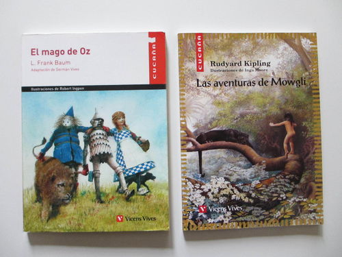 Pack 2 Clásicos Cucaña: Mago de Oz + Aventuras de Mowgli