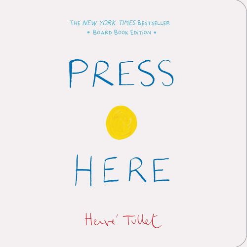 Press Here (de Herve Tullet) Tamaño 22x22 Inglés