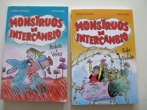Pack 2 Serie Monstruos de Intercambio (ilustraciones Tony Ross) DESCATALOGADO