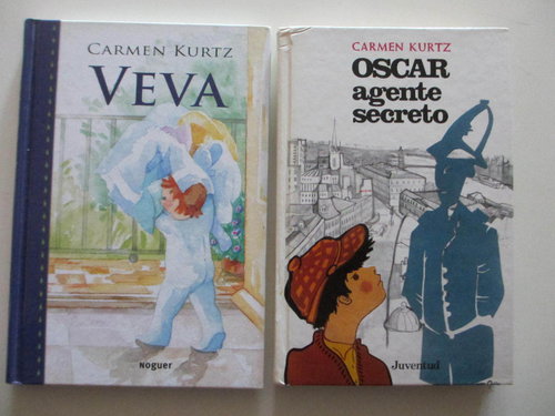 Pack 2 obras de Carmen Kurtz: Veva + Oscar, agente secreto DESCATALOGADO