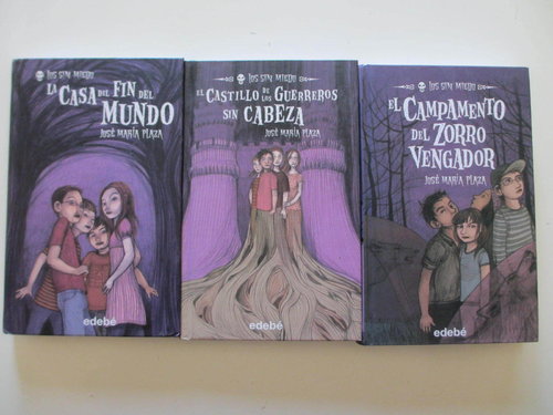 Pack 3 Serie Los Sin Miedo (1, 2 y 3) (ilustración Noemí Villamuza)