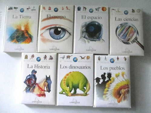 Pack 7 Mi primera enciclopedia de Larousse DESCATALOGADO