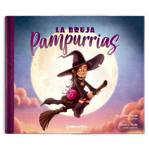 La bruja Pampurrias 3ª edición - Lomo desplazado (se mueve)
