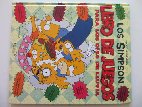 Los Simpson, libro de juegos para los días de lluvia