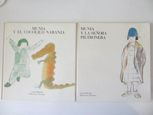 Pack 2 Munia de Asun Balzola (Edición 1984) DESCATALOGADO