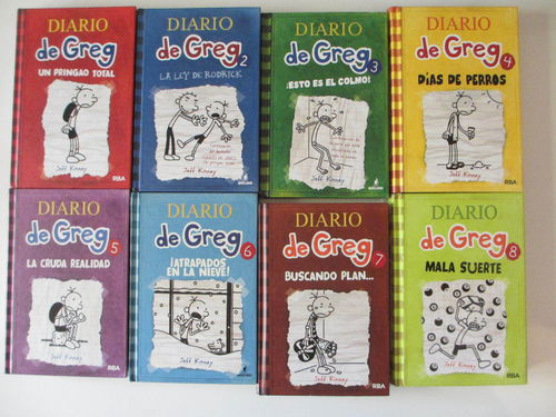 Pack 8x2 Diario de Greg (1 al 8)