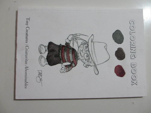 Coloring book tiny creatures : libro para colorear de Crit + Poster ABC criaturas