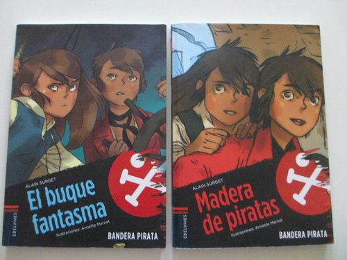Pack 2 Serie: Bandera Pirata de Edelvives. 1 y 2 DESCATALOGADO