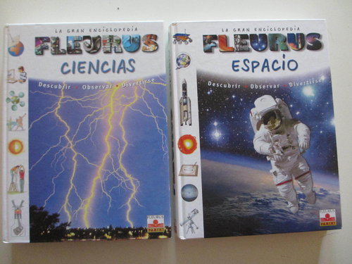 Pack 2 Gran Enciclopedia Fleurus: Ciencias + Espacio