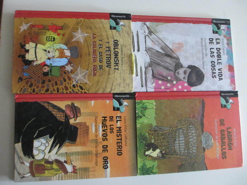 Pack 4 Serie Librosaurios 8 años (a 2 € libro) DESCATALOGADO