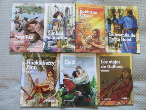 Pack 7 Colección Los Grandes Títulos de la Novela Juvenil (Edición abreviada y prensa)