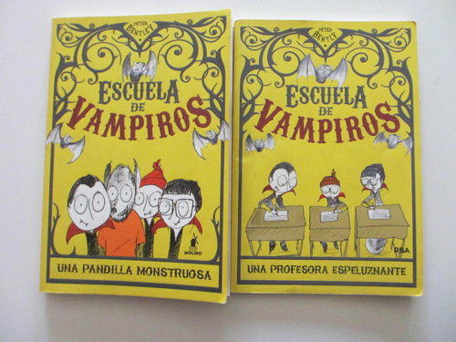 Pack 2 Escuela de Vampiros (1 y 4)