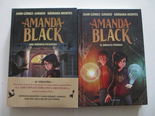 Pack 2 Amanda Black (1 y 2) - Juan Gómez-Jurado autor de Reina Roja