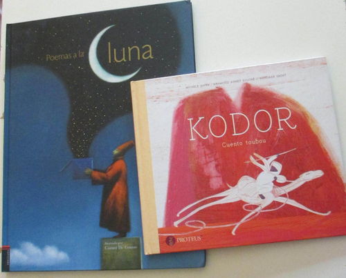 OFERTA: Pack 2 libros Poemas y cuentos de países: Poemas a la luna + Kodor (cuento Toubou - Chad)