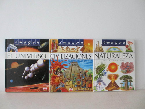 Pack 3 Serie Imagen Descubierta: Civilizaciones antiguas + Universo + Naturaleza DESCATALOGADO